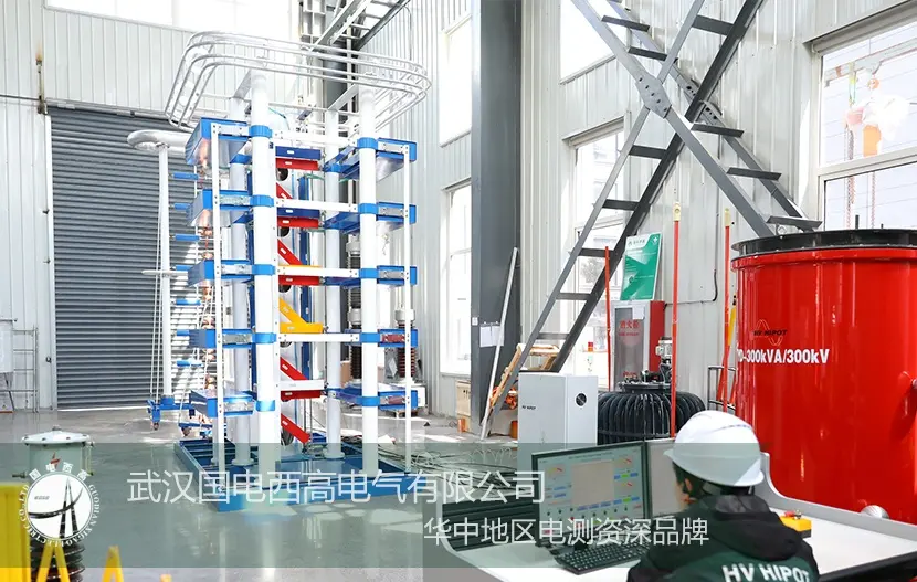 HVHIPOT successfully delivered the 1000kV/100kJ impulse voltage test system to t