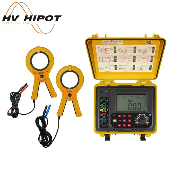 GDCR-3200C Double Clamp Multifunctional Earth Resi